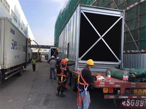 分享封閉式冷卻塔怎樣防凍？(如何解決逆流冷卻塔冬天防凍問題)