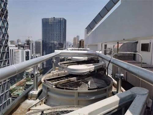 玻璃鋼冷卻塔配件的維護技巧及配水部分性能,玻璃鋼冷卻塔安裝施工方案